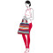 Сумка складная mini maxi shopper artist stripes