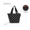 Сумка shopper m mixed dots