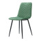 Стул clifford, велюр, зеленый
