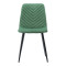 Стул clifford, велюр, зеленый