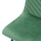 Стул clifford, велюр, зеленый