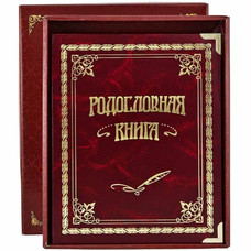 Книга-альбом БОЛЬШАЯ СЕМЕЙНАЯ РОДОСЛОВНАЯ (25*31см)