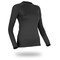 Футболка  женская Atila/ дл. рукав/ шерсть 160/ черный/ XS, Atila9090XS