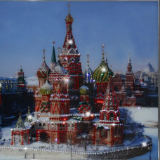 Картина СЕРДЦЕ МОСКВЫ большая (кристаллы Swarovski) 70*50см Картина СЕРДЦЕ МОСКВЫ большая (кристаллы Swarovski) 70*50см