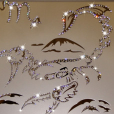 Картина СОЗВЕЗДИЕ СКОРПИОН (кристаллы Swarovski)